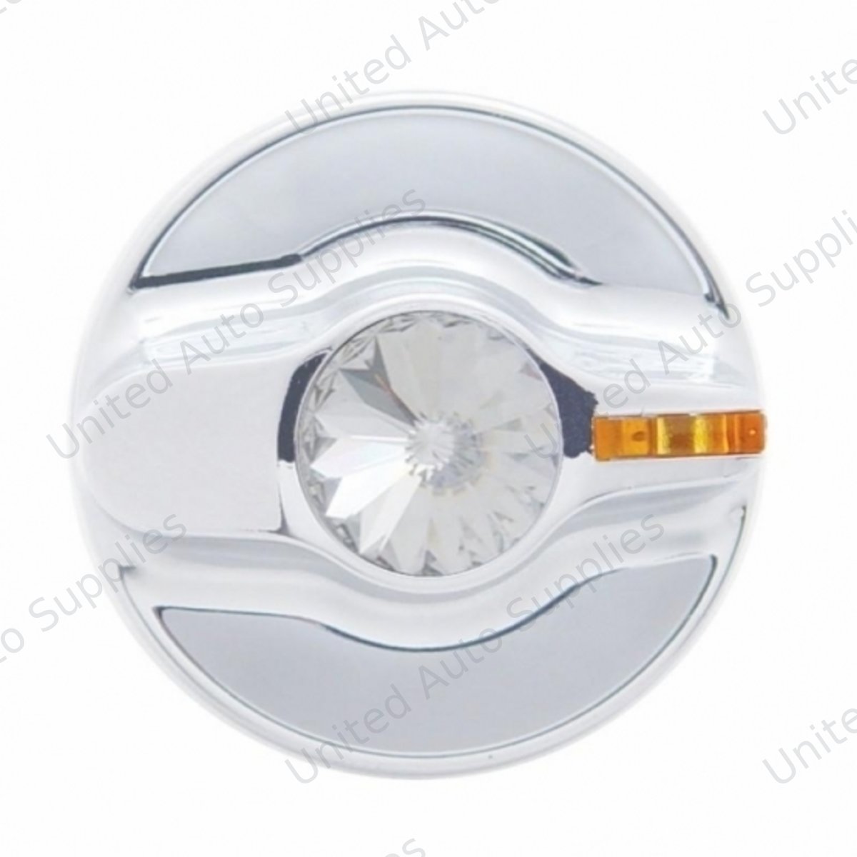 Signature A/C Control Knob For Kenworth - Clear Crystal
