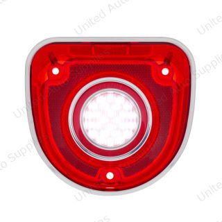26 LED Backup Light With Stainless Steel Trim Rings For 1968 Chevrolet Caprice/Impala