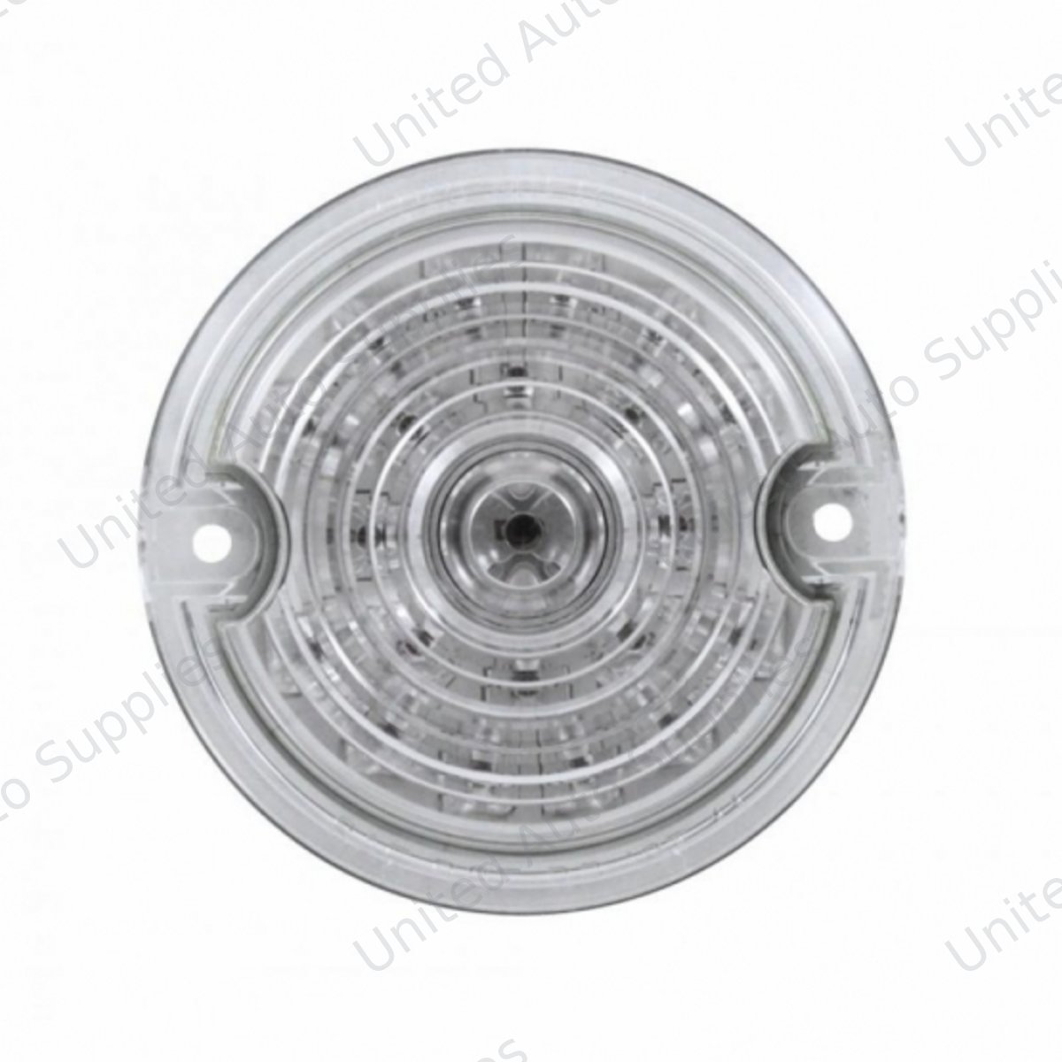 21 LED 3-1/4" Signal Light For Harley Motorcycle With 1156 Plug - Red LED/Clear Lens