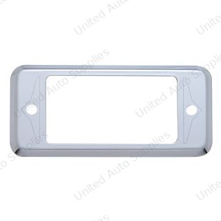 Etched Stainless "A" Panel Pocket Cover for Peterbilt