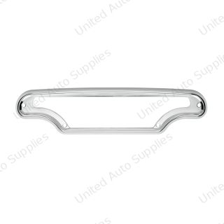 Chrome Plastic Dash Warning Light Panel Bezel For 2002-2006 Peterbilt 379/378