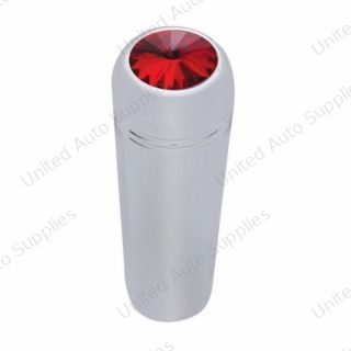 1-7/8" Short Aluminum Toggle Switch Extension With Crystal For Kenworth - Red Crystal (2-Pack)