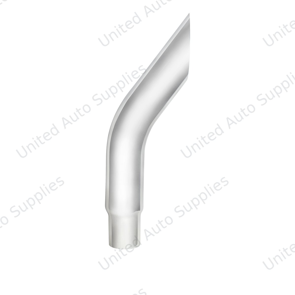 6" Bull Reduce To 5" OD Bottom Exhaust - 36" L