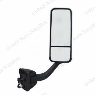 Chrome Mirror Assembly With Heated Mirror For 2008-2017 Freightliner Cascadia - Passenger
