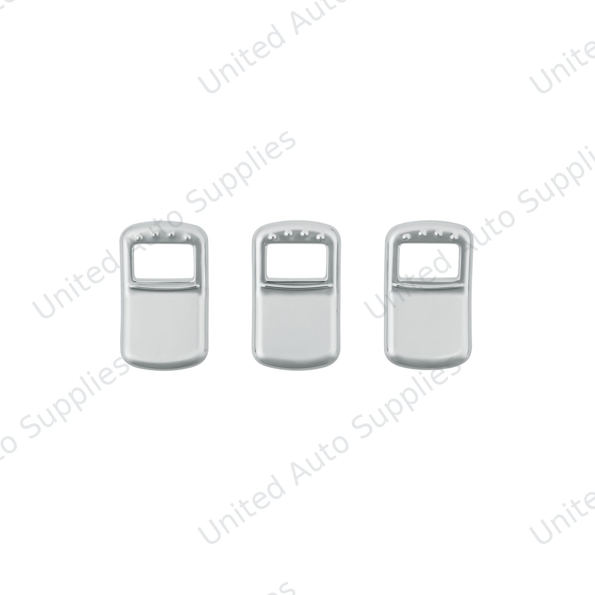 Rocker Switch Cover For Kenworth/Peterbilt - Plain (Card of 3)