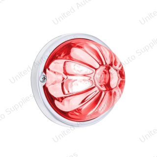 Glass Watermelon Light Kit With 4 LED Light-Red LED/Clear Lens