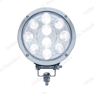10 High Power 3-Watt LED 7" Driving Light - 1300 Lumens