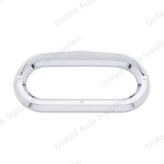 Oval Light Bezel With Visor (Bulk)