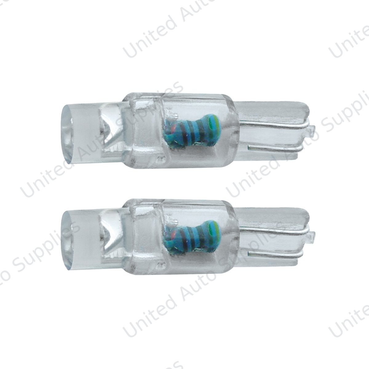 Single Micro LED 37/BP2 Bulb - White (Card of 2)