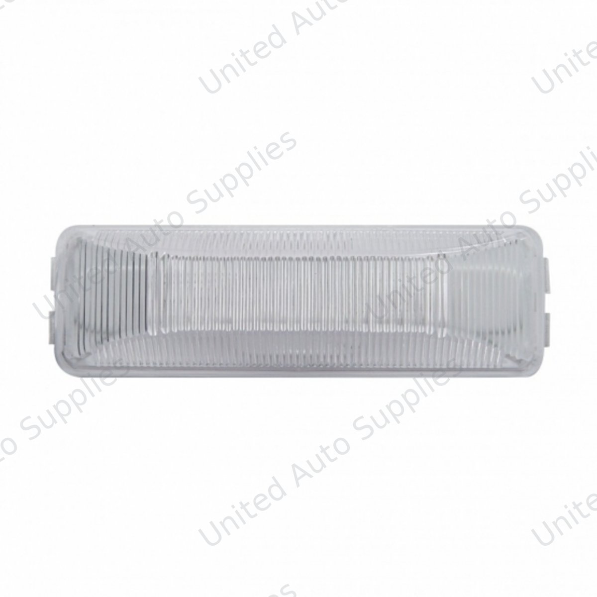 Incandescent Rectangular Fender Mount Utility Light - Clear Lens