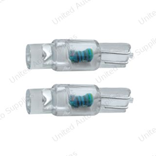 Single Micro LED 37/BP2 Bulb - White (Card of 2)