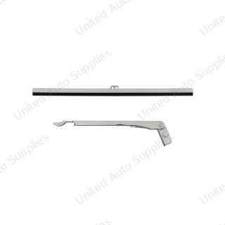 Hook & Saddle Type 11" Stainless Steel Wiper Arm With 7.5" Wiper Blade