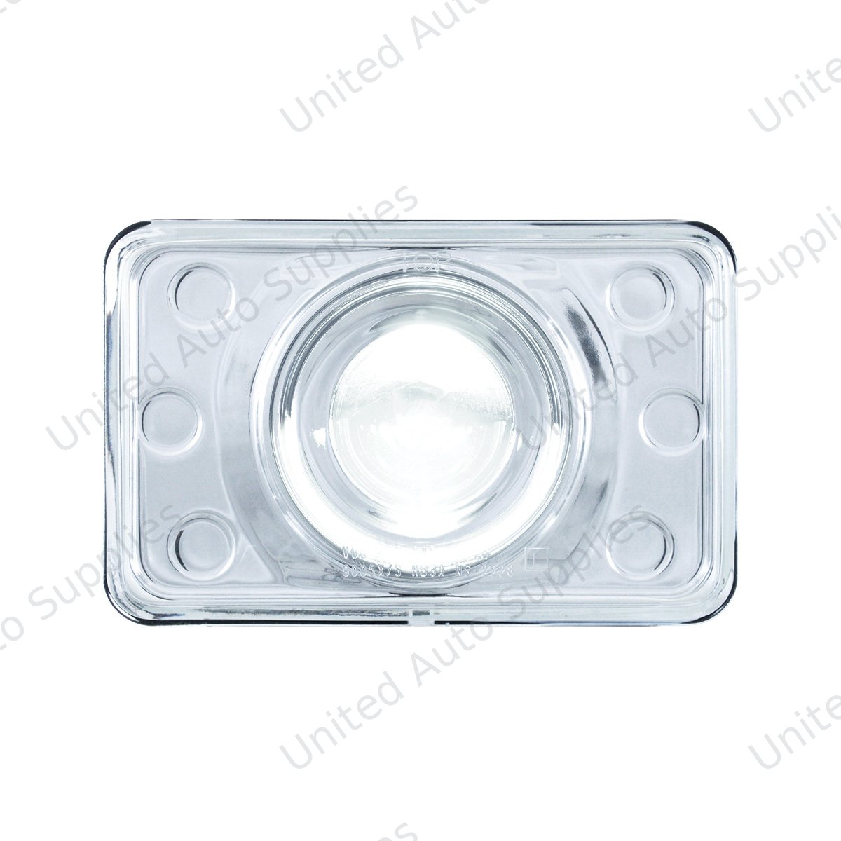 ULTRALIT - 4" X 6" Crystal Projection Headlight - Low Beam