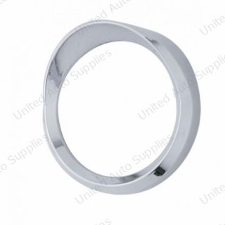 Chrome Plastic Speed/Tachometer Gauge Cover With Visor For 2000-2007 International 9900IX/9900I/9400I/9200I