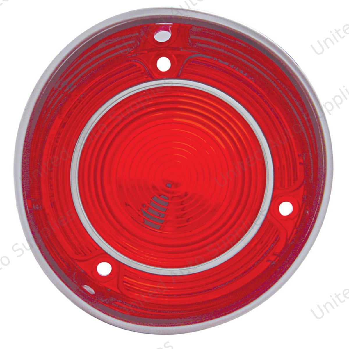 Tail Light Lens With Stainless Steel Trim For 1971 Chevy Malibu/Chevelle "SS" - L/H