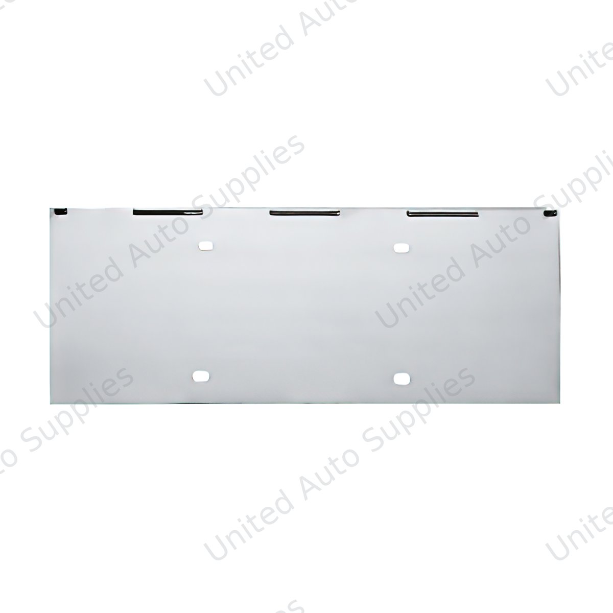 Stainless 1 License Plate Holder