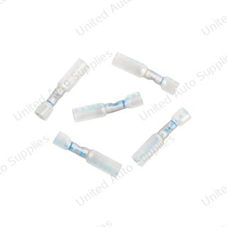 16-14 to 12-10 AWG CS Multi-Wire Heat Shrink Connector - Clear w/ Blue Dash (5-Pack)