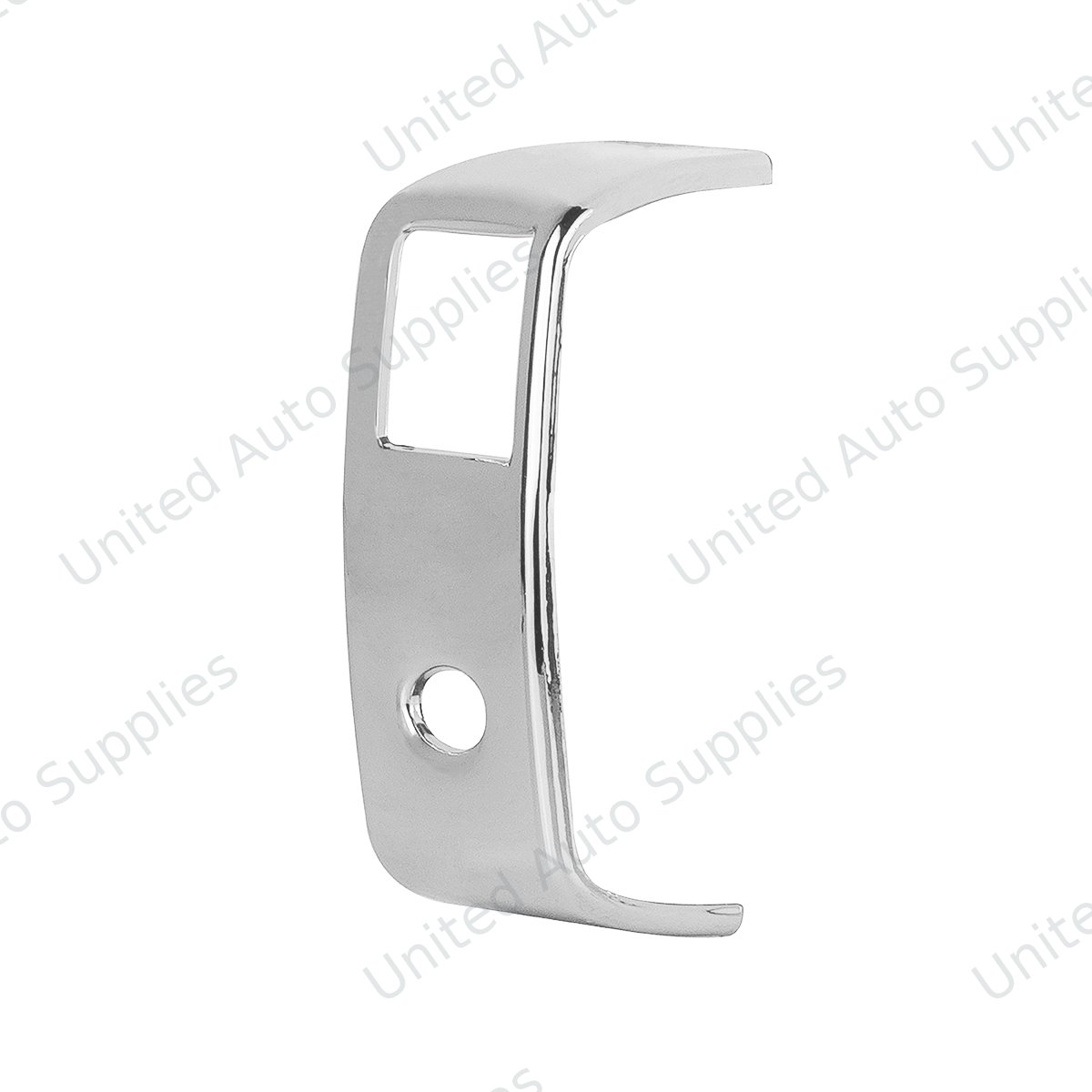 Chrome Rocker Switch Cover For Peterbilt 579 (2013-2019) & 567 (2014-2018)- 2 Openings (Card of 3)