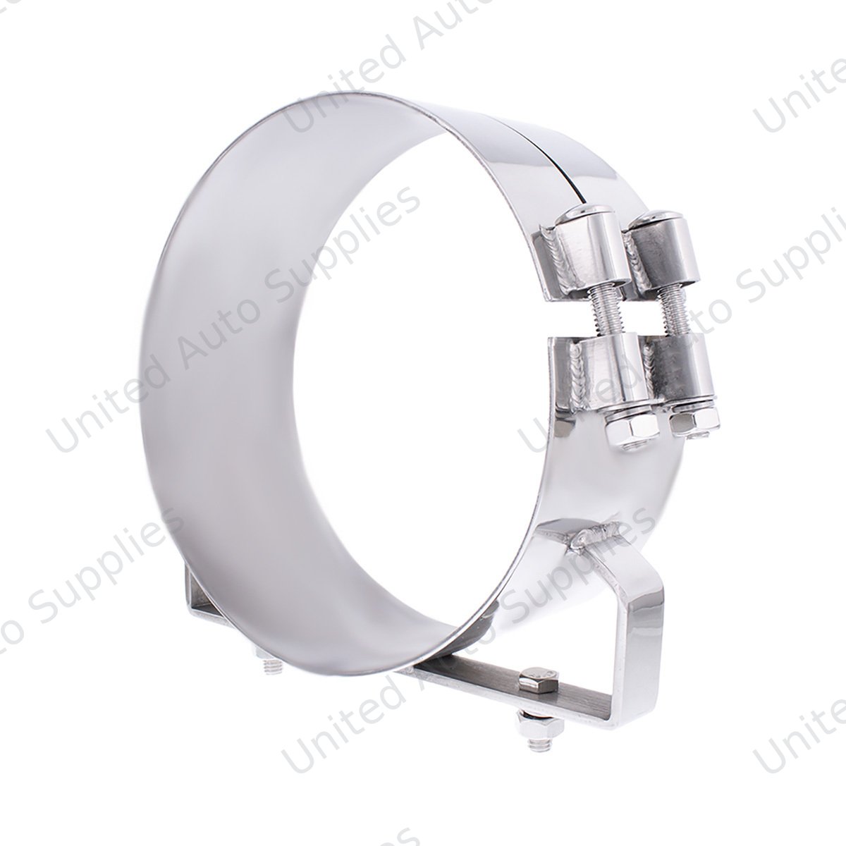 8" Stainless Wide Band Exhaust Clamp