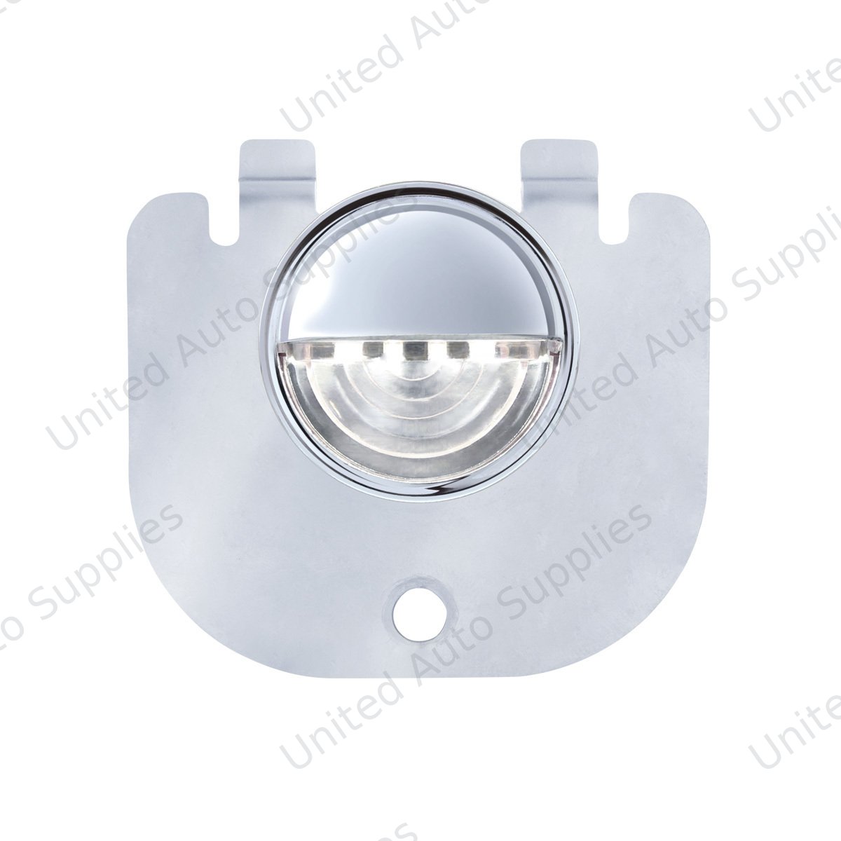 4 White LED License Plate Light With 304 Stainless Steel Bracket For 1966-77 Ford Bronco