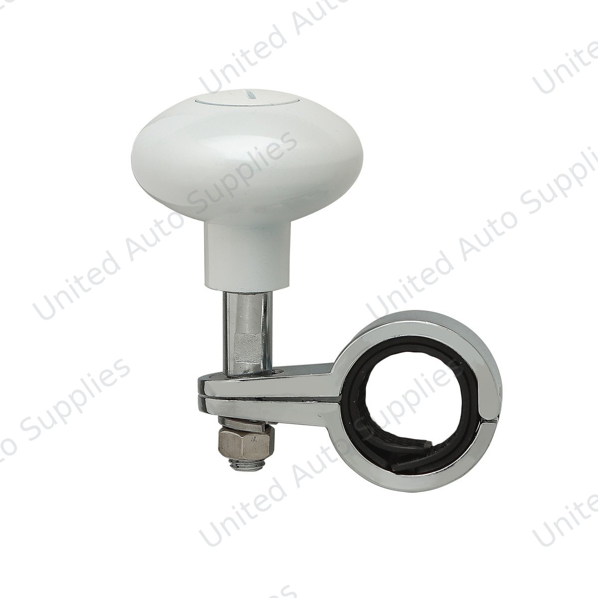 Heavy Duty Steering Wheel Spinner - Pearl White