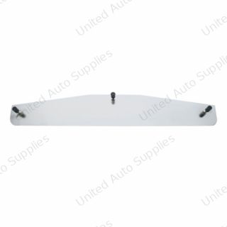 3" X 12" 304 Stainless Standard Bottom Mud Flap Plate - Welded Stud