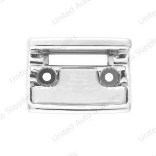 Chrome Plastic Axle/Differential Switch Guard With Glossy Sticker For 1990-2010 Freightliner Classic-Silver