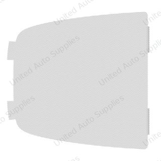 Chrome Door Speaker Mesh Cover For Freightliner Century (2003-2008), & Columbia (2007-2014)