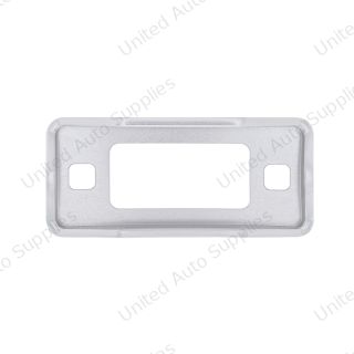 Clear Anodized Billet Aluminum Side Marker Bezel With Raised Side Protection For 1970-77 Ford Bronco