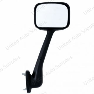 Black Hood Mirror Assembly For 2008-2017 Freightliner Cascadia - Passenger