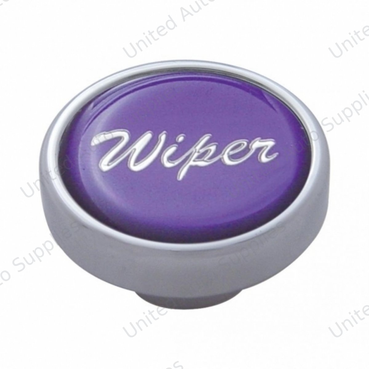 "Wiper" Dash Knob - Purple Glossy Sticker