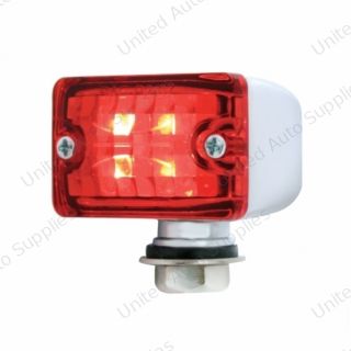 4 LED Small Rod Light - Red LED/Red Lens