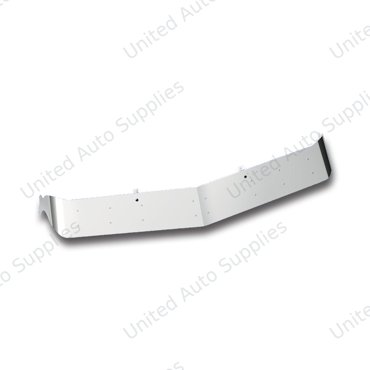 9.5" Stainless OEM Style Sunvisor For Mack CH/CX/ Granite/Vision Without Roof Fairing