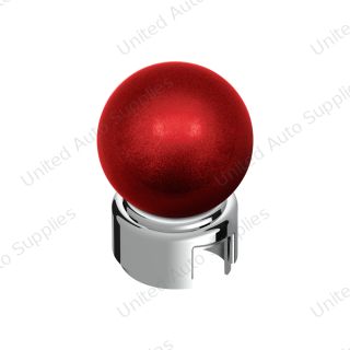 Thread-On Bristol Gearshift Knob with 13/15/18 Speed Adapter-Candy Red