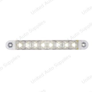 5" 8 White LED Light Strip With 2-Wire Connection
