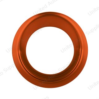 Candy Color Small Gauge Cover With Visor-Cadmium Orange