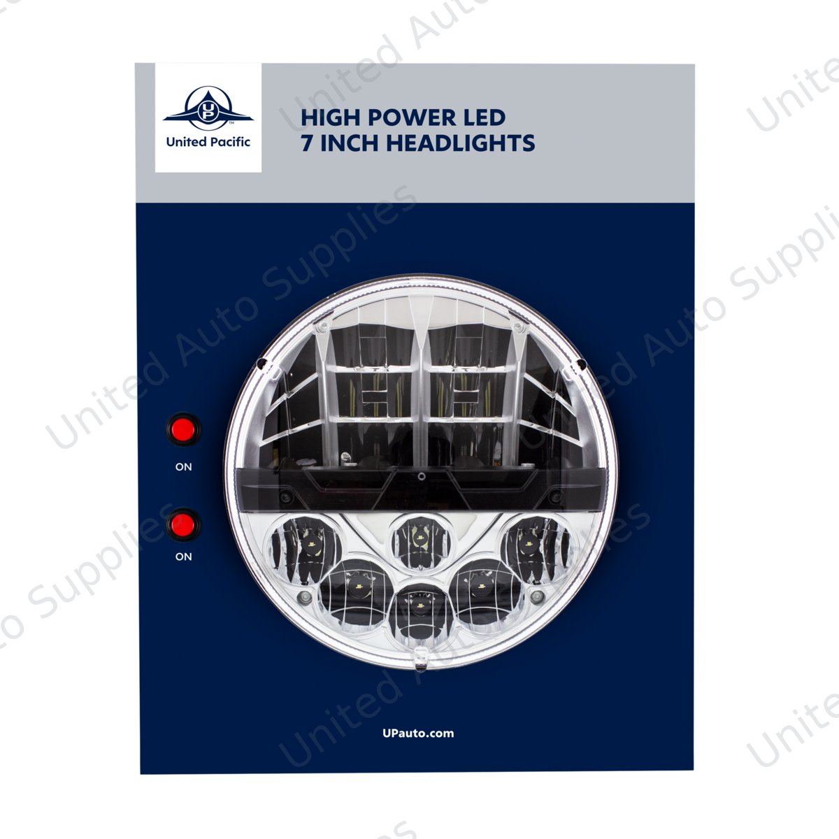 United Pacific 7" LED Headlight Display - 31084