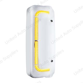 48 LED Chrome Mirror Cover With Sequential LED For FL Century (2005-2010) & Columbia (2005-2020) - Passenger