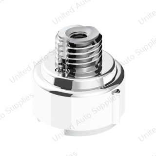 M30X3.5 Thread-On Gearshift Adapter W/LED Mount For Eaton-Fuller 9/10 Speed -Pearl White