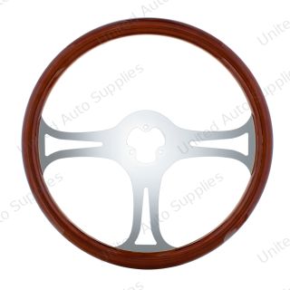 18" Chrome Blade Steering Wheel
