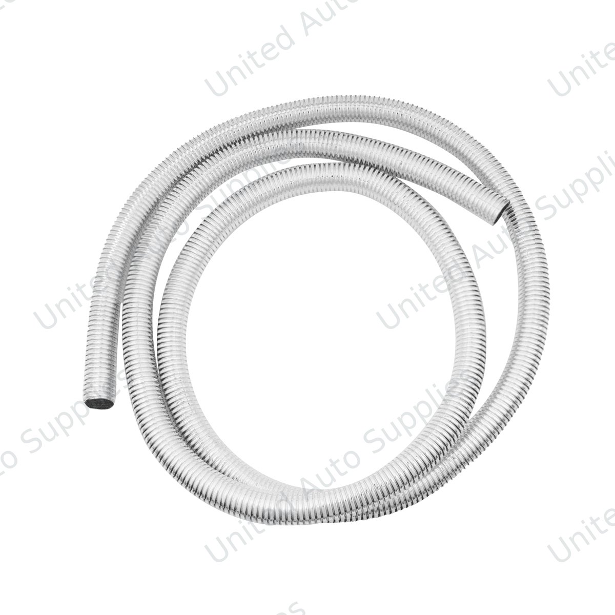 72" Long Chrome Wire Loom - 5/8" Diameter
