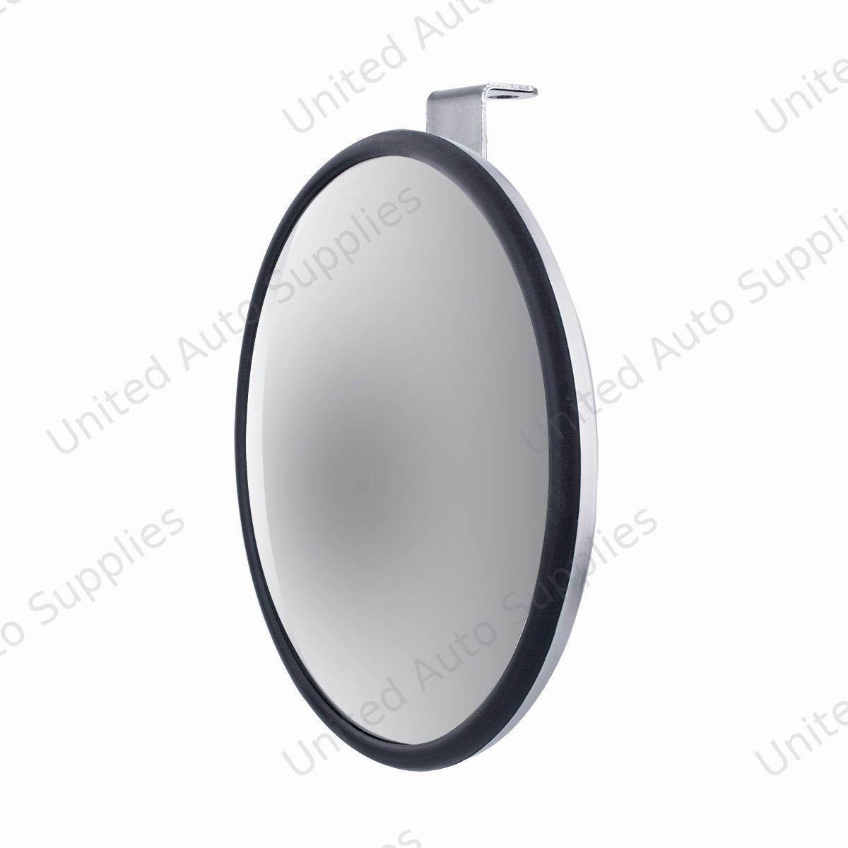 7-1/2" 430 Stainless Steel 320R Convex Mirror - Offset Mounting Stud