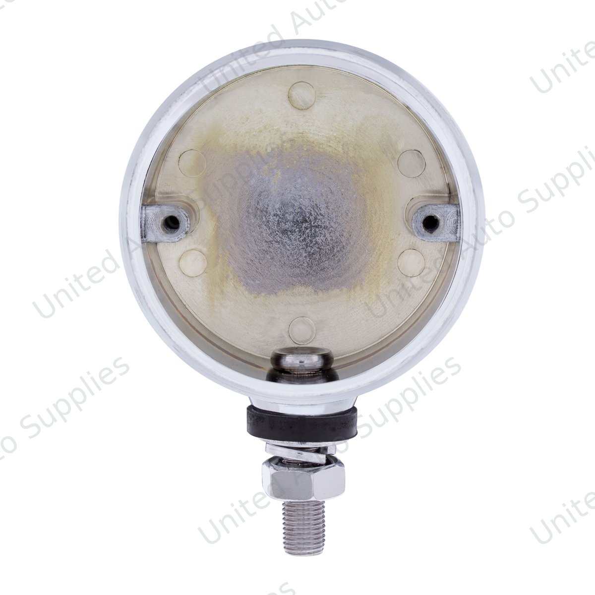Chrome Die Cast 3" Single Face Light Housing Only for LED (Bulk)