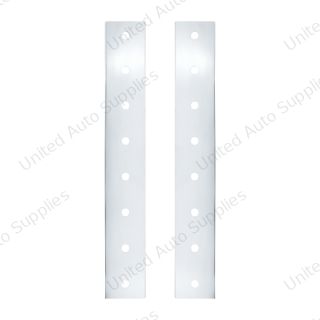 430 Stainless Steel Front Air Cleaner Light Bracket-16 Light Cutouts