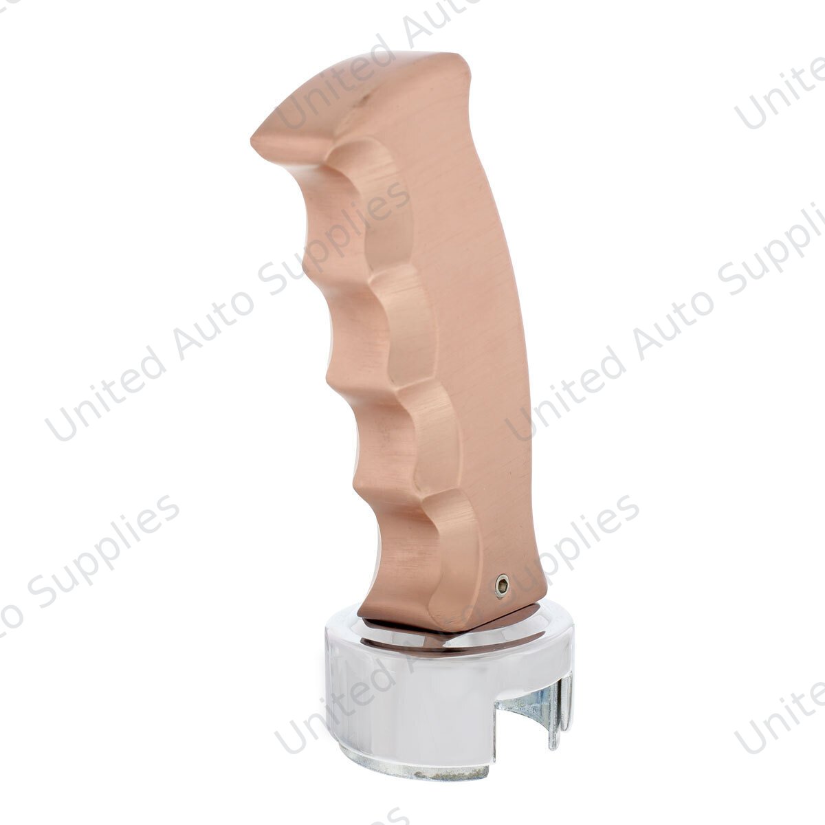 Pistol Grip Gearshift Knob With 13/15/18 Speed Adapter - Rose Gold