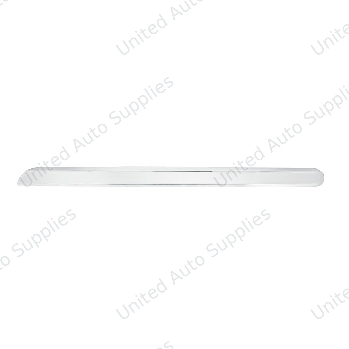 Chrome Plastic Center Dash Lower Panel Edge Trim For 2018-2023 Freightliner Cascadia