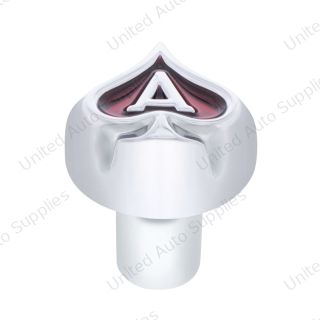 1/2"-13 Thread-On Ace of Spades Shift Knob - Chrome