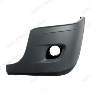 Bumper End Assembly With Fog Light Hole For 2008-2017 Freightliner Cascadia - Driver