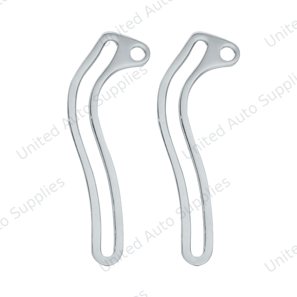 Chrome Plated Windshield Slide Arms For 1932 Ford Closed Car (Pair)