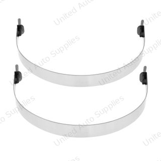 304 Stainless Steel Air Tank Straps For 8-1/4" Round Air Tank (Card of 2)